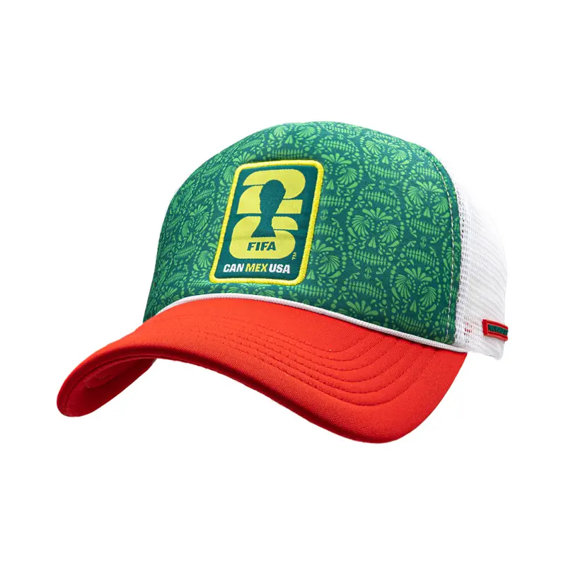 Argentina Kits Store – 2026 World Cup Emblem Mexico Foam Trucker Hat Soccer Kits and Apparel