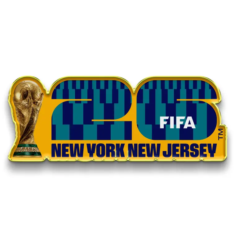 Argentina Kits Store – 2026 World Cup Host City New York/New Jersey Hat Pin Soccer Kits and Apparel