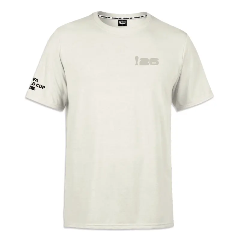 Argentina Kits Store – 2026 World Cup Tonal Minimal Cream T-Shirt – Unisex Soccer Kits and Apparel