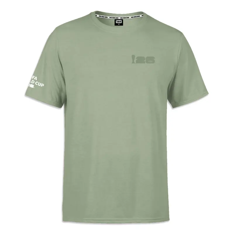 Argentina Kits Store – 2026 World Cup Tonal Minimal Sage T-Shirt – Unisex Soccer Kits and Apparel