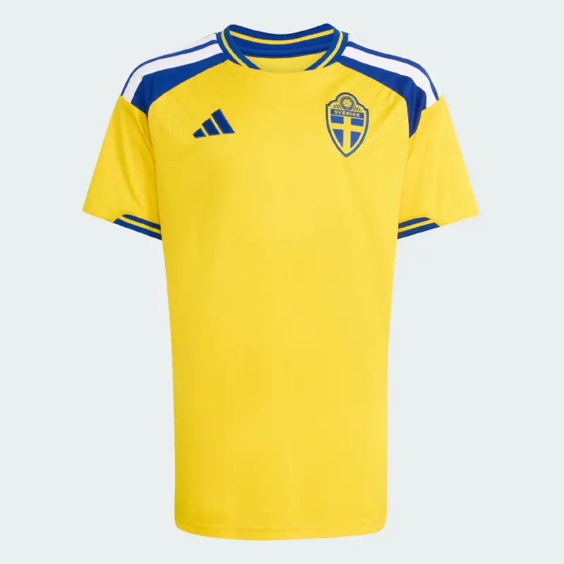 Argentina Kits Store – adidas Sweden 2026 Home Jersey – Youth Soccer Kits and Apparel