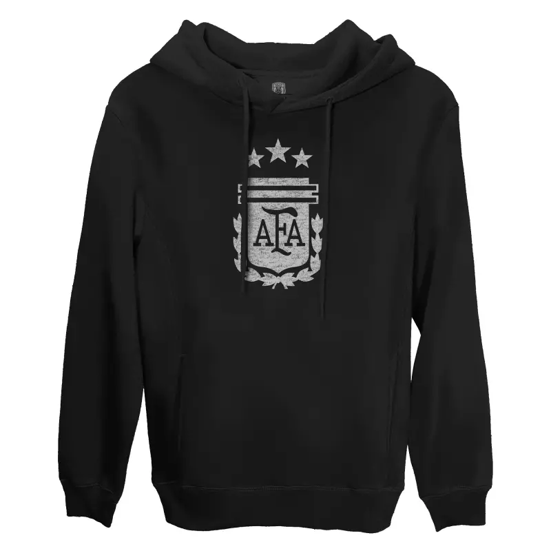 Argentina Kits Store – Argentina National Team 1863FC Fleece Pullover Hoodie – Black Soccer Kits and Apparel