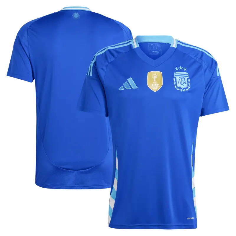 Argentina Kits Store – Argentina National Team Adidas 2024 Away Replica Jersey – Blue Soccer Kits and Apparel