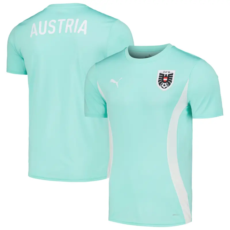 Argentina Kits Store – Austria National Team Puma 2023/24 Pre-Match Jersey – Mint Soccer Kits and Apparel