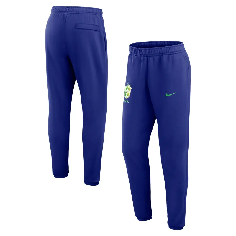 Argentina Kits Store – Brazil National Team Nike Club Jogger Pants – Royal Soccer Kits and Apparel