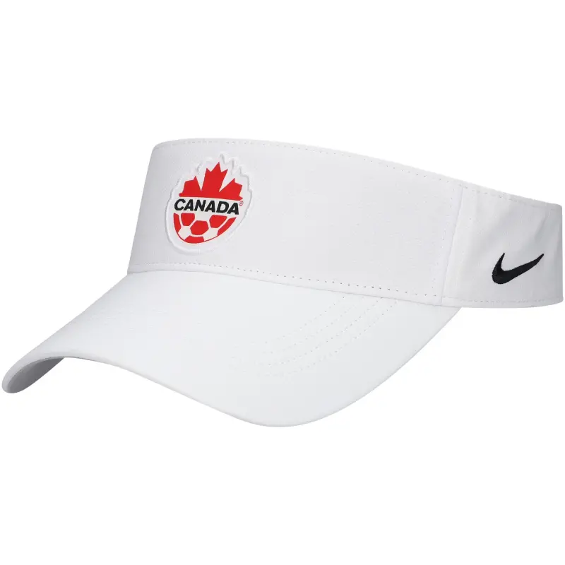 Argentina Kits Store – Canada Soccer Nike Ace Performance Adjustable Visor – White Soccer Kits and Apparel
