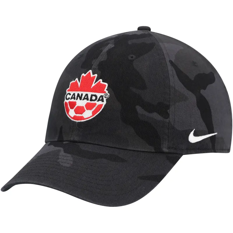 Argentina Kits Store – Canada Soccer Nike Campus Adjustable Hat – Camo Soccer Kits and Apparel