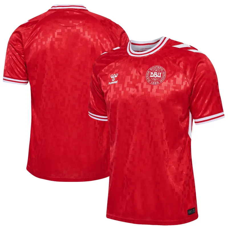 Argentina Kits Store – Denmark National Team 2024 Home Replica Jersey – Red Soccer Kits and Apparel