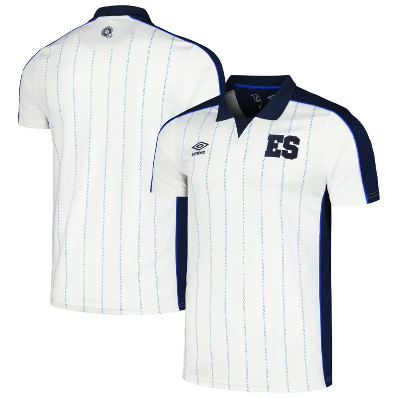Argentina Kits Store – El Salvador National Team Umbro 2024 Fourth Replica Jersey – White Soccer Kits and Apparel