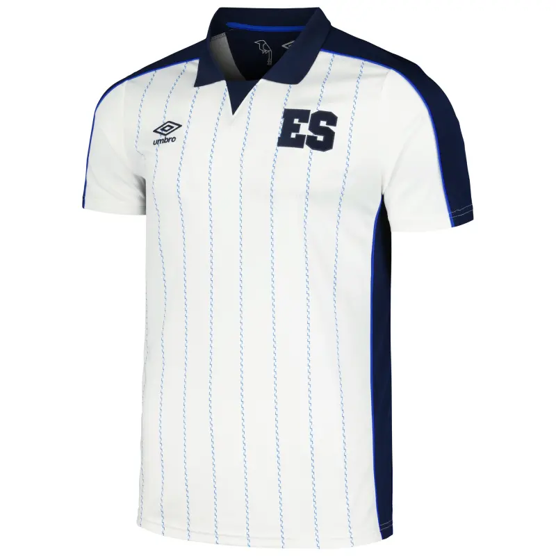 Argentina Kits Store – El Salvador National Team Umbro 2024 Fourth Replica Jersey – White Soccer Kits and Apparel