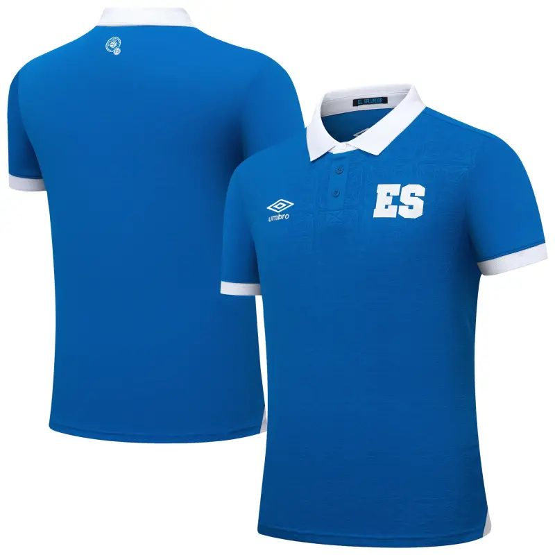 Argentina Kits Store – El Salvador National Team Umbro 2025 Home Replica Jersey – Blue Soccer Kits and Apparel