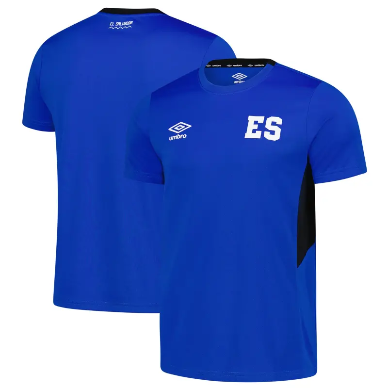Argentina Kits Store – El Salvador National Team Umbro 2025 Training Jersey – Blue Soccer Kits and Apparel