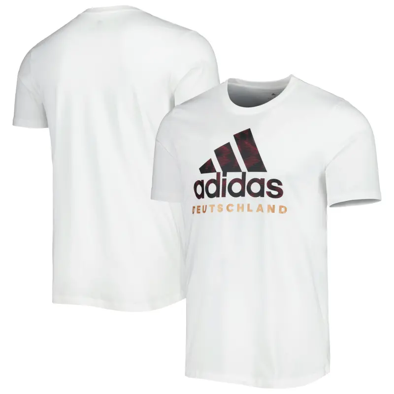 Argentina Kits Store – Germany National Team adidas DNA Graphic T-Shirt – White Soccer Kits and Apparel