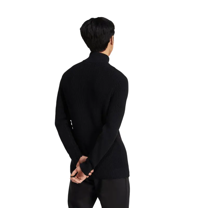 Argentina Kits Store – Germany National Team adidas Originals 125th Anniversary Culturewear Half-Zip Rib-Knit Top – Black Soccer Kits and Apparel