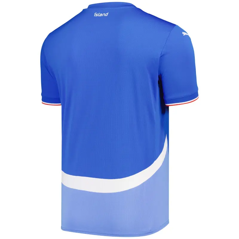 Argentina Kits Store – Iceland National Team Puma 2024 Home Replica Jersey – Blue Soccer Kits and Apparel