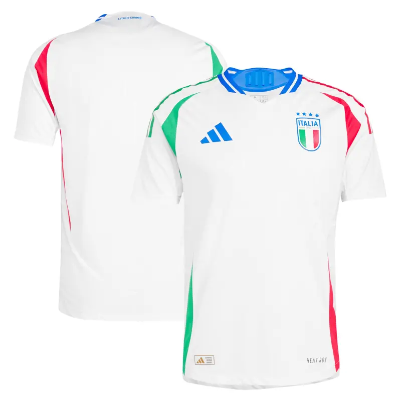 Argentina Kits Store – Italy National Team adidas 2024 Away Authentic Jersey – White Soccer Kits and Apparel