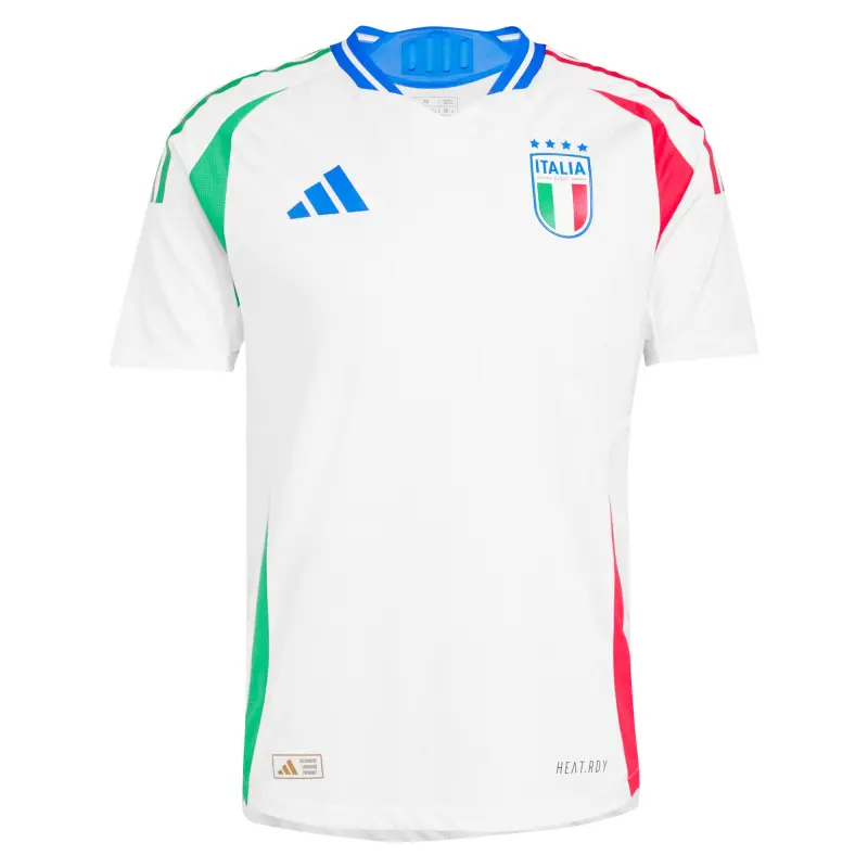 Argentina Kits Store – Italy National Team adidas 2024 Away Authentic Jersey – White Soccer Kits and Apparel