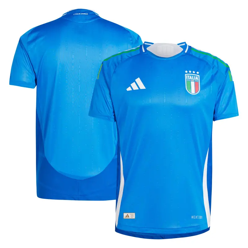 Argentina Kits Store – Italy National Team adidas 2024 Home Authentic Jersey – Blue Soccer Kits and Apparel