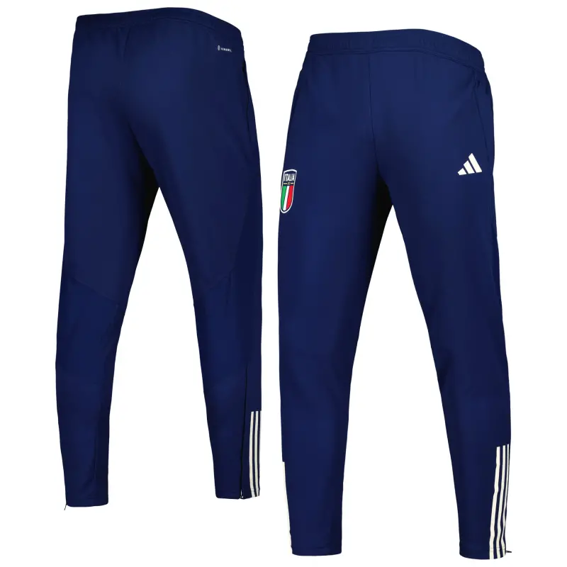 Argentina Kits Store – Italy National Team adidas Team AEROREADY Training Pants – Blue Soccer Kits and Apparel