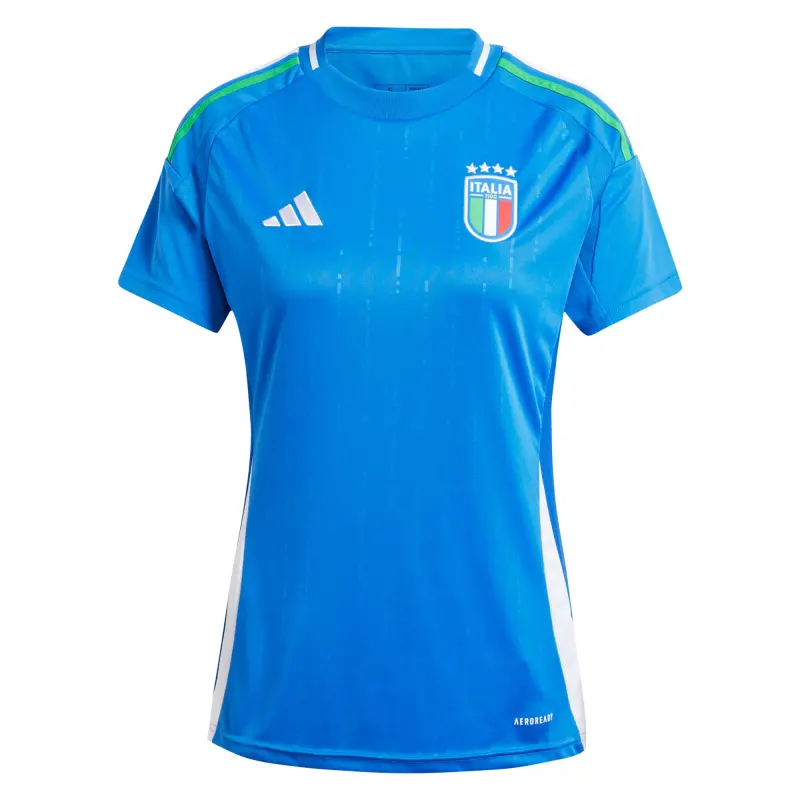 Argentina Kits Store – Italy National Team adidas Women’s 2024 Home Replica Jersey – Blue Soccer Kits and Apparel