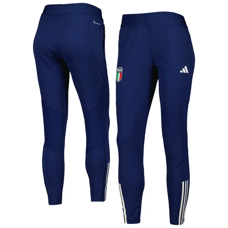 Argentina Kits Store – Italy National Team adidas Women’s Training Performance Pants – Blue Soccer Kits and Apparel