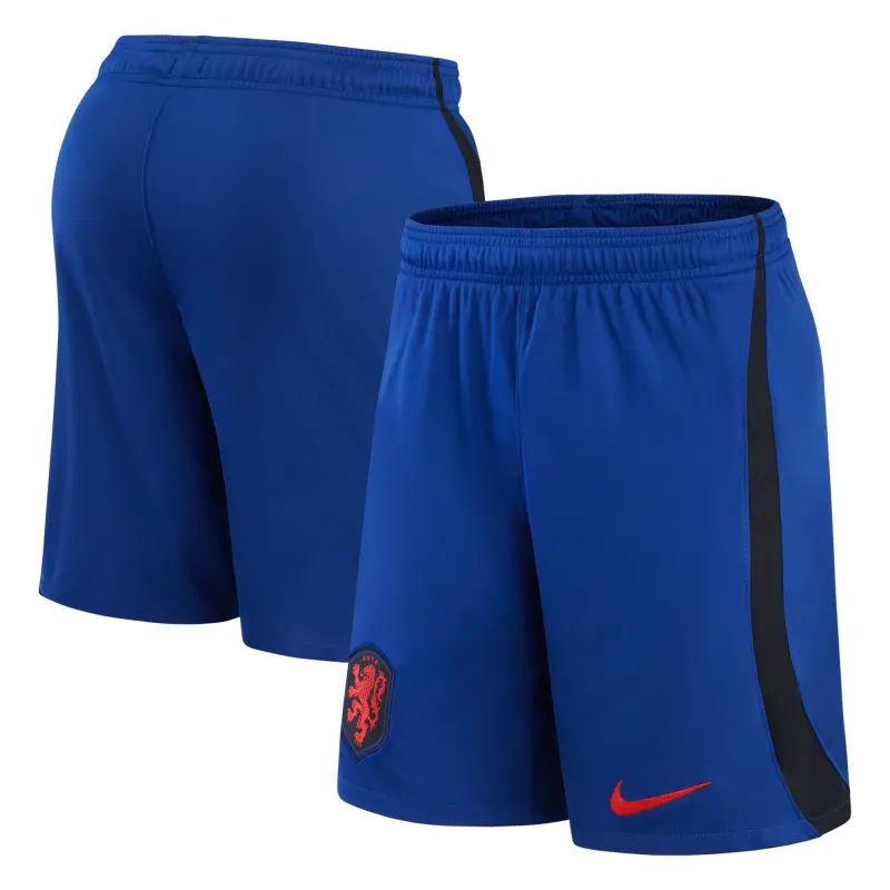 Argentina Kits Store – Netherlands National Team Nike Away Performance Stadium Shorts – Royal Soccer Kits and Apparel