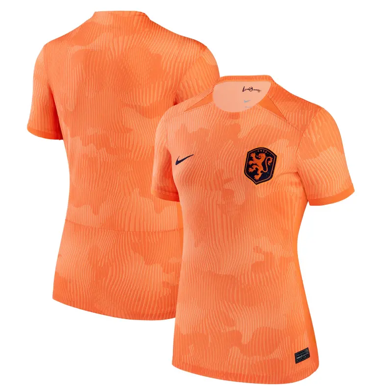 Argentina Kits Store – Netherlands Women’s National Team Nike Women’s 2023 Home Stadium Replica Jersey – Orange Soccer Kits and Apparel