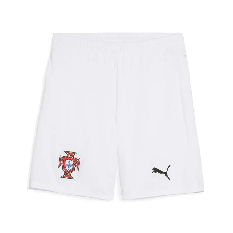 Argentina Kits Store – Portugal National Team Puma 2025 Away Replica Shorts – White Soccer Kits and Apparel
