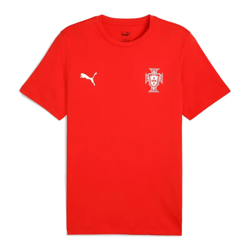 Argentina Kits Store – Portugal National Team Puma ftblLESS T-Shirt – Red Soccer Kits and Apparel