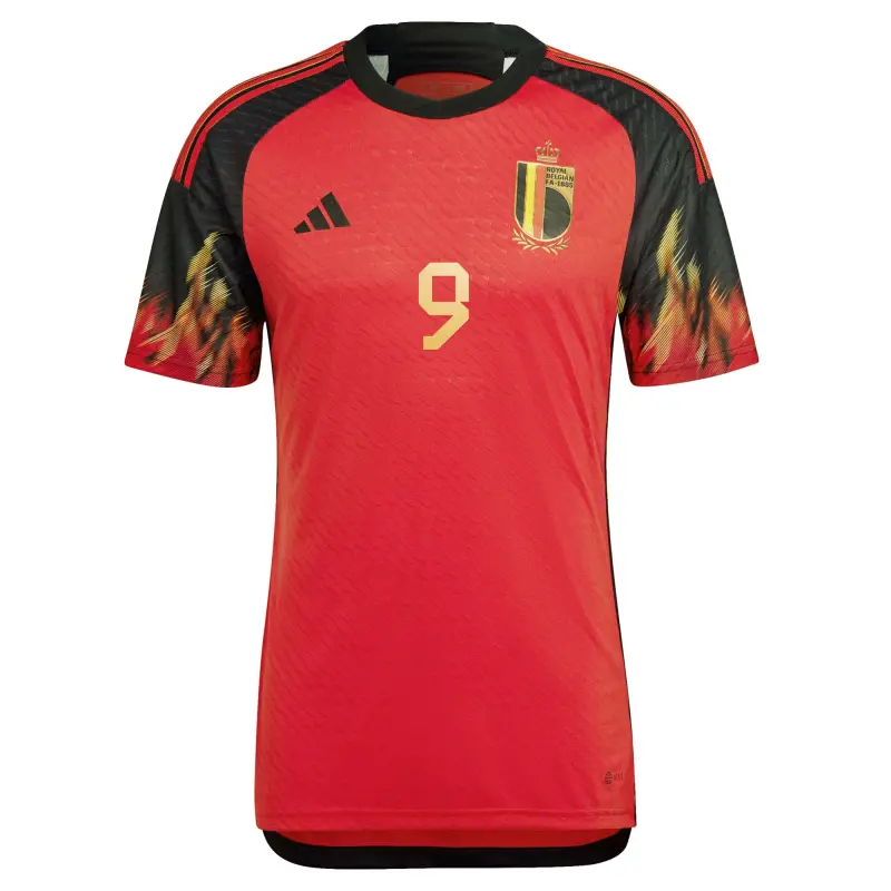 Argentina Kits Store – Romelu Lukaku Belgium National Team adidas 2022/23 Home Authentic Jersey – Red Soccer Kits and Apparel