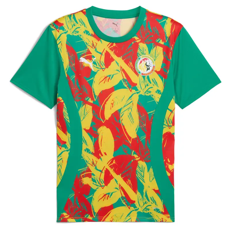 Argentina Kits Store – Senegal National Team Puma 2025 Pre-Match Jersey – Green Soccer Kits and Apparel