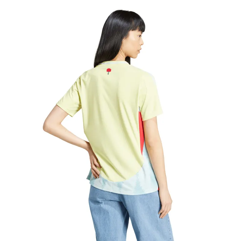 Argentina Kits Store – Spain National Team adidas Women’s 2024 Away Replica Jersey – Yellow Soccer Kits and Apparel