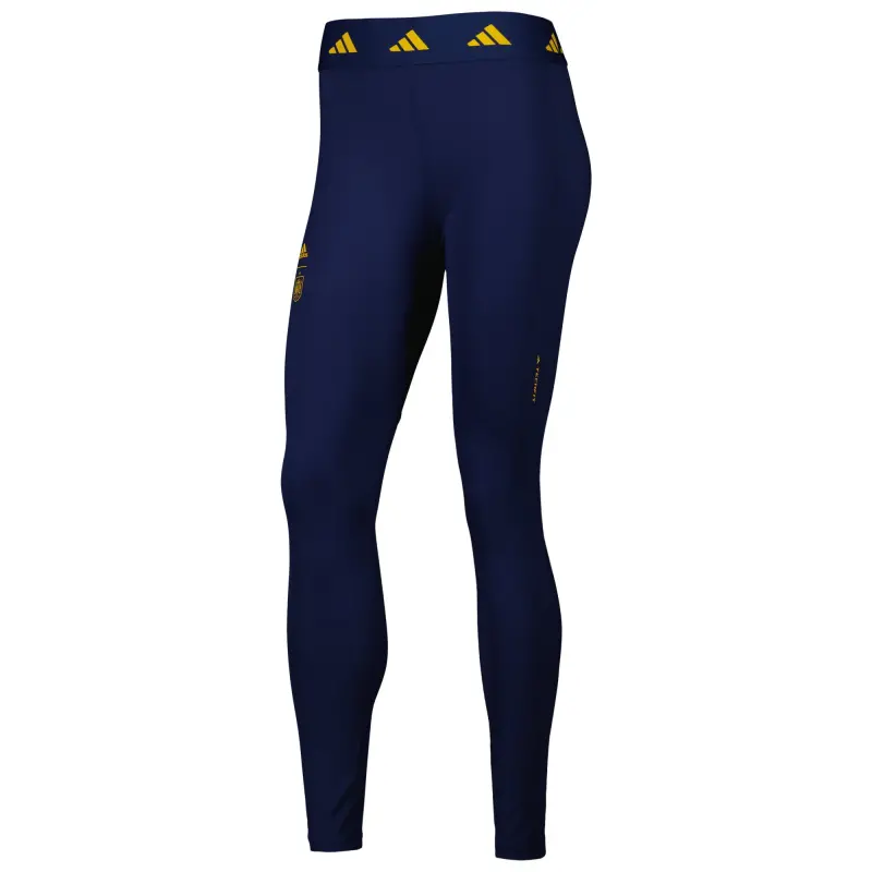 Argentina Kits Store – Spain National Team adidas Women’s DNA AEROREADY Tights – Navy Soccer Kits and Apparel