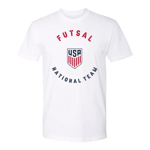 Argentina Kits Store – U.S. Futsal White Tee Soccer Kits and Apparel